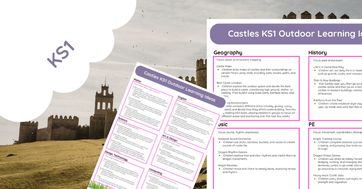 Castles KS1: Outdoor Learning Ideas