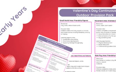 Valentine’s Day Continuous Outdoor Provision Pack