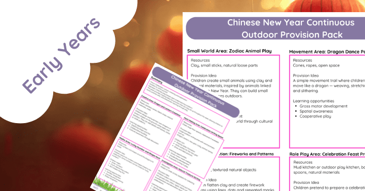 Chinese New Year Continuous Outdoor Provision Pack