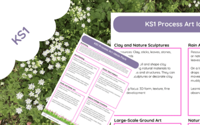 KS1 Outdoor Art Activities – Process Art Ideas Pack
