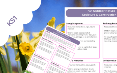 KS1 Art Nature Sculpture & Construction