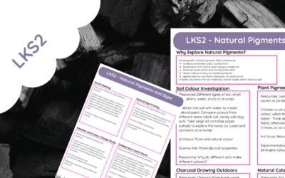Lower KS2 Outdoor Art Ideas Pack – Natural Pigments and Dyes