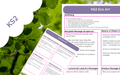 KS2 Eco Art