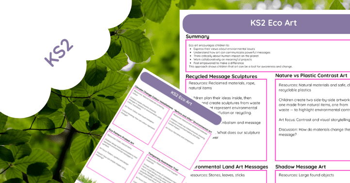 KS2 Eco Art