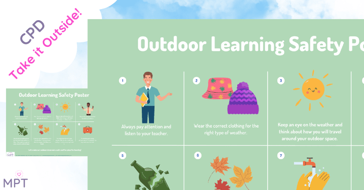 outdoor learning safety poster