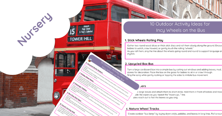 10 Outdoor Activity Ideas for Wheels on the Bus