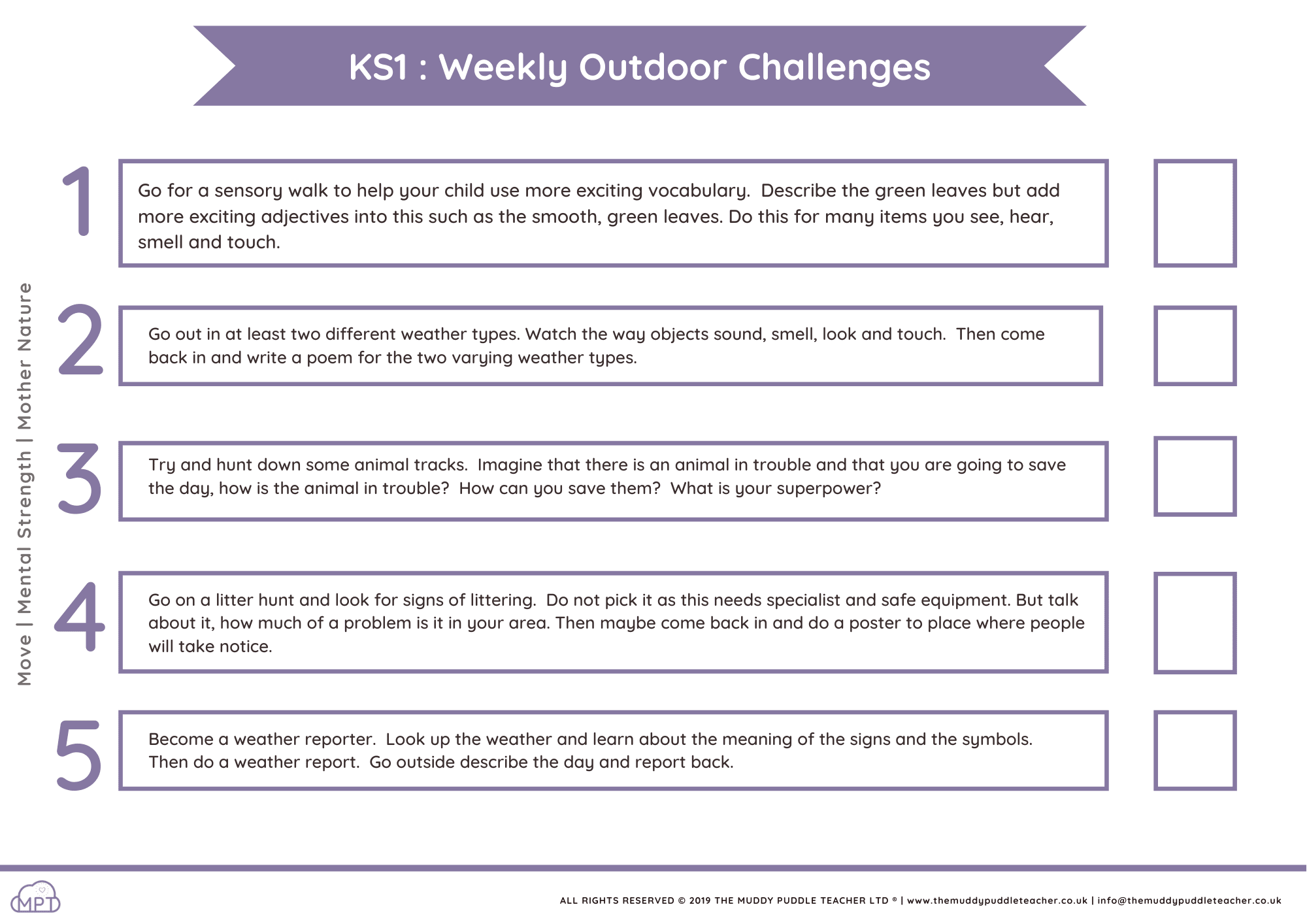 Daily Muddy Challenges (2) daily muddy challnges