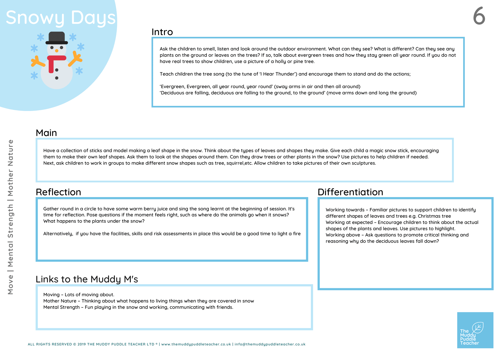 outdoor ideas for snowy days