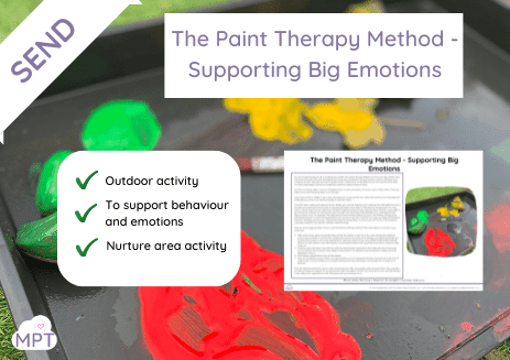 painting therpay for kids