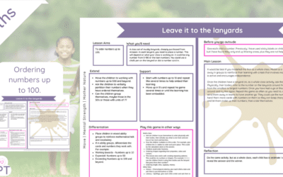 Ordering numbers up to 100 – Leave it to the lanyards