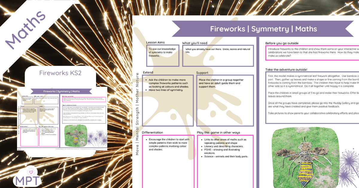 Fireworks KS2 Symmetry