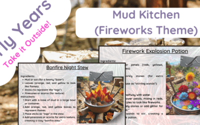 Mud Kitchen Recipes (Bonfire Night)