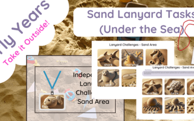 Lanyard Challenges Sand Area (Underwater Theme)