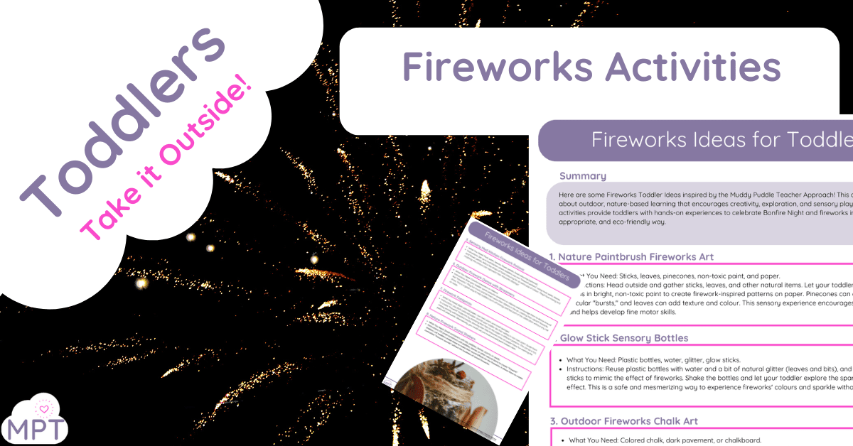 fireworks ideas for toddlers