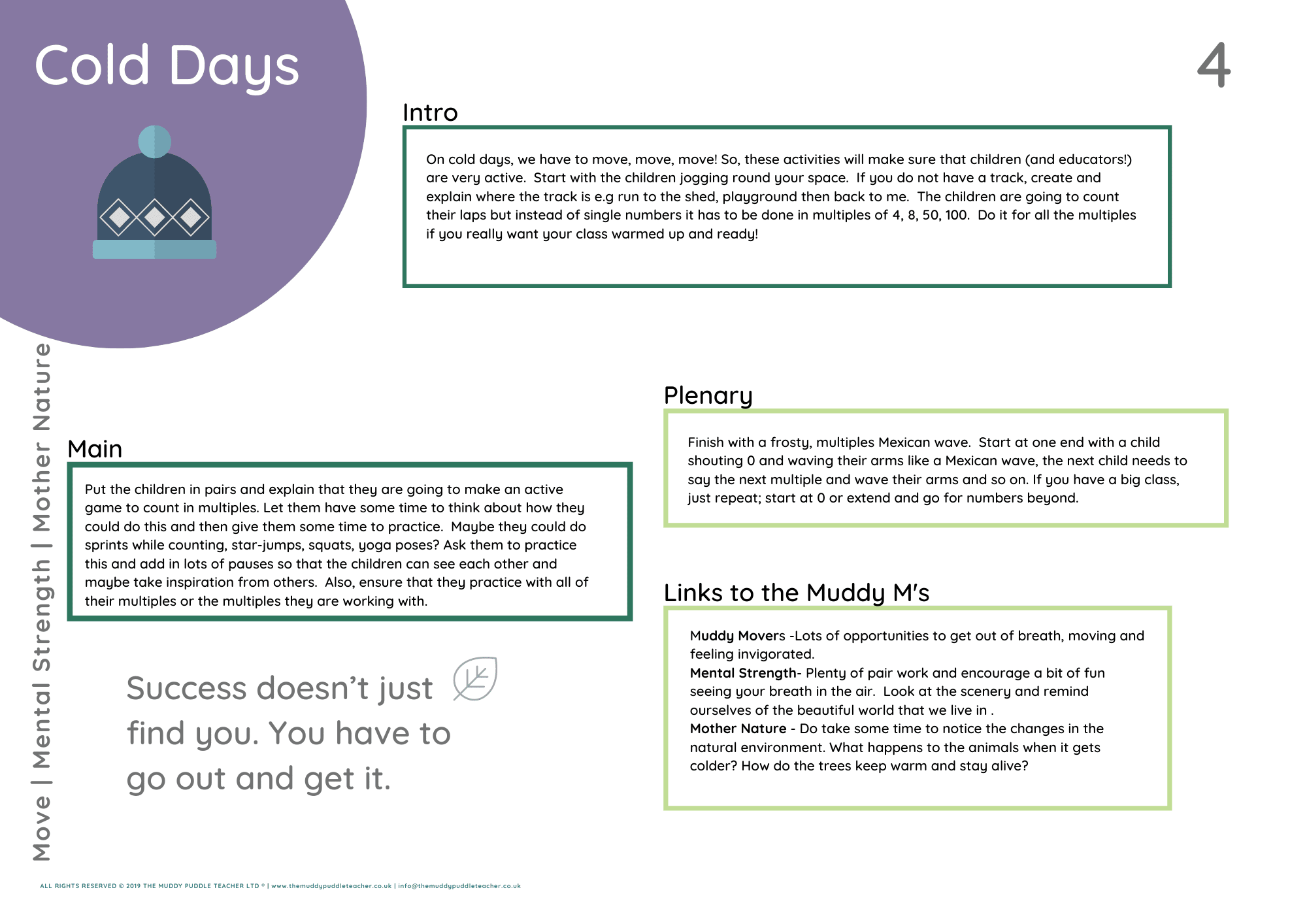 cold days ideas pack