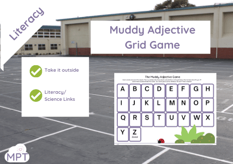 Outdoor Learning (2) Adjective Grid Game