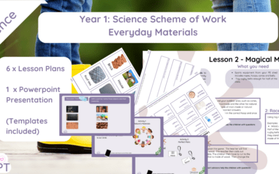 Year 1 Scheme of Work Everyday Materials