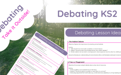 Debating Lesson Ideas KS2