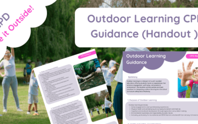 Outdoor Learning CPD Guidance (Handout )