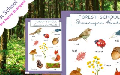 Forest School Scavenger Hunt